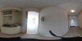 クローバーハイツ2キッチンの360度パノラマビューのサムネイル
