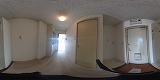 クローバーハイツ2玄関の360度パノラマビューのサムネイル