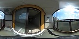クローバーハイツ2バルコニーの360度パノラマビューのサムネイル