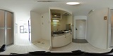 ハイツ玉川４キッチンの360度パノラマビューのサムネイル