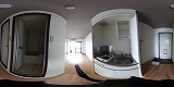 ハイツ玉川５キッチンの360度パノラマビューのサムネイル