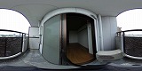 ハイツ玉川５バルコニーの360度パノラマビューのサムネイル