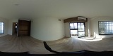 ノースビレッジ草津居室の360度パノラマビューのサムネイル