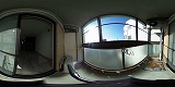 ノースビレッジ草津バルコニーの360度パノラマビューのサムネイル