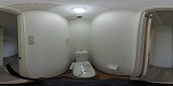 マシャンブルトイレの360度パノラマビューのサムネイル