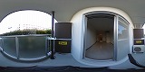 サンレジデンス玉川バルコニーの360度パノラマビューのサムネイル