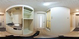 サンレジデンス玉川キッチンの360度パノラマビューのサムネイル