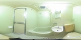 ピーチハイム福井ユニットバスの360度パノラマビューのサムネイル