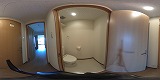 ジラソーレトイレの360度パノラマビューのサムネイル