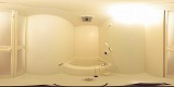 エンゼルプラザ南草津風呂の360度パノラマビューのサムネイル