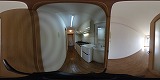 アートプラザ124キッチンの360度パノラマビューのサムネイル