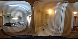 アートプラザ124風呂の360度パノラマビューのサムネイル