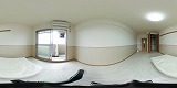 アートプラザ124居室の360度パノラマビューのサムネイル