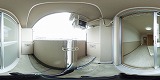アートプラザ124ベランダの360度パノラマビューのサムネイル
