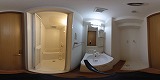ヴェルジュ南草津洗面所の360度パノラマビューのサムネイル