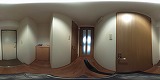 ヴェルジュ南草津玄関の360度パノラマビューのサムネイル