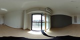 ピュアドミトリーシミズ(3点セパ)居室の360度パノラマビューのサムネイル