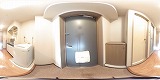 ラヴィニア北村2玄関の360度パノラマビューのサムネイル