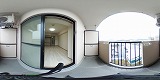 クレスト草津バルコニーの360度パノラマビューのサムネイル