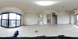 クレスト草津居室の360度パノラマビューのサムネイル