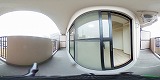 クレスト草津バルコニーの360度パノラマビューのサムネイル