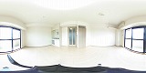 クレスト草津居室の360度パノラマビューのサムネイル