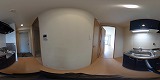 プリエール南草津キッチンの360度パノラマビューのサムネイル