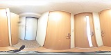 ヴェル・ベルヴィ玄関の360度パノラマビューのサムネイル