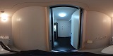 マリーブ1820トイレの360度パノラマビューのサムネイル