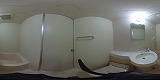 サンクリエートハヤシ壹號館ユニットバスの360度パノラマビューのサムネイル