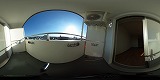 クオーレ南草津バルコニーの360度パノラマビューのサムネイル