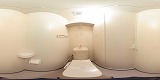 ナジックメイト梨園トイレの360度パノラマビューのサムネイル