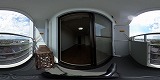 カーサ・ソラッツオ壱番館バルコニーの360度パノラマビューのサムネイル