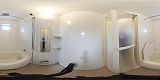 Cozy Court8(女性専用賃貸)お風呂の360度パノラマビューのサムネイル