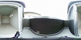Cozy Court8(女性専用賃貸)バルコニーの360度パノラマビューのサムネイル