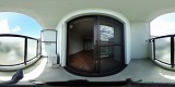 リバティヒルズ2ベランダの360度パノラマビューのサムネイル