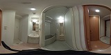 Greenwich house洗面所の360度パノラマビューのサムネイル