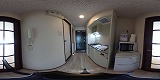 エレガンスコート瀬田キッチンの360度パノラマビューのサムネイル