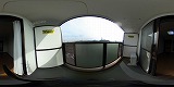 エレガンスコート瀬田バルコニーの360度パノラマビューのサムネイル