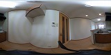 サニーサイドテラスＫキッチンの360度パノラマビューのサムネイル