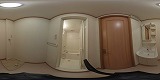 サニーサイドテラスＫ洗面所の360度パノラマビューのサムネイル