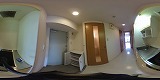 エンゼルプラザ瀬田駅前玄関の360度パノラマビューのサムネイル