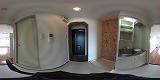 ディアコート青地１キッチンの360度パノラマビューのサムネイル
