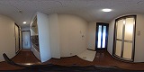 アバンギャルド玄関の360度パノラマビューのサムネイル