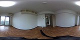 翔耀一号館居室の360度パノラマビューのサムネイル