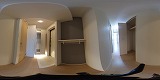 Azresidence草津本陣玄関の360度パノラマビューのサムネイル