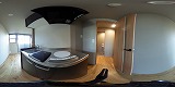 アミティエ南草津キッチンの360度パノラマビューのサムネイル