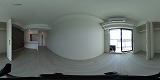 クレアドーレ南草津リビングの360度パノラマビューのサムネイル