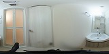 エスリードカレッジゲート南草津洗面所の360度パノラマビューのサムネイル