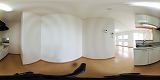 アイランドヨコデキッチンの360度パノラマビューのサムネイル